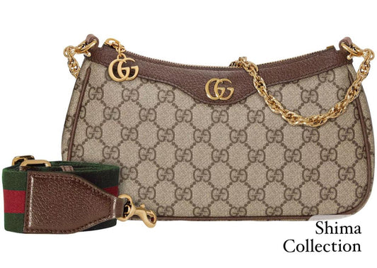 Gucci Ophidia GG Small Hand Bag Beige